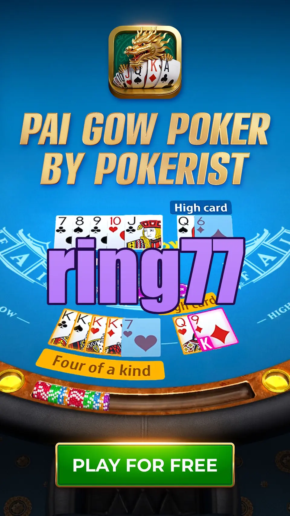 ring77 Masuk